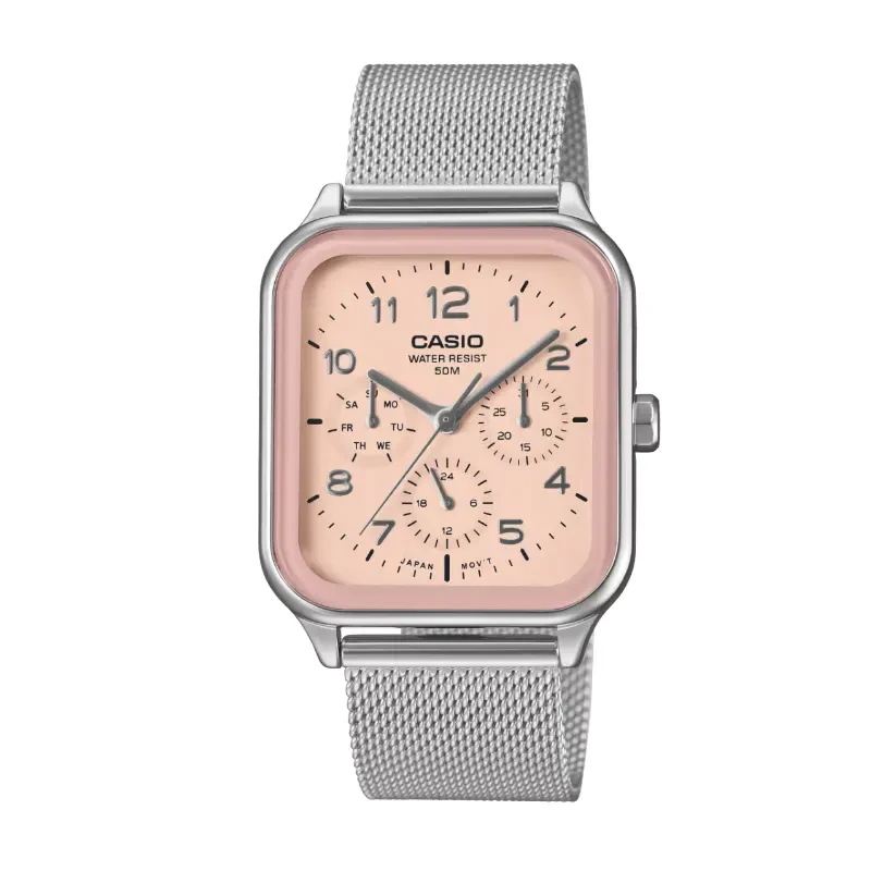 Casio Multifunction Mesh Band Men's Watch- MTP-M306M-4AV